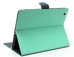 Чехол для планшета Mercury Fancy Diary Series Apple iPad 2, iPad 3, iPad 4 Turquoise - Blue - миниатюра 2