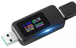 USB тестер Keweisi KWS-MX18 4-30 В / 5 А Black - миниатюра 2