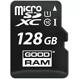 Карта пам'яті GooDRam microSDXC 128GB Class 10 UHS-I U1 + SD-адаптер (M1AA-1280R11) - мініатюра 2