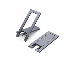 Настольный держатель Vention Portable Cell Phone Stand Holder for Desk Aluminum Alloy Type Gray (KCZH0) - миниатюра 2