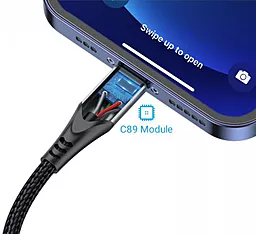 Кабель USB Vention 2.4A Lightning Cable Grey (LABHF) - миниатюра 2