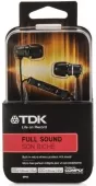 Наушники TDK SP60 IN-EAR HEADPHONES IPHONE CONTROL + mic Black - миниатюра 3