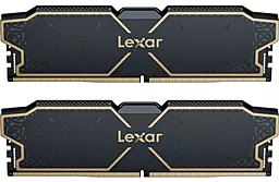 Оперативна пам'ять Lexar 32 GB (2x16GB) DDR5 6000 MHz Thor Black (LD5U16G60C32LG-RGD)