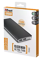 Повербанк Trust Primo Thin 10000 mAh Black (22577) - миниатюра 6