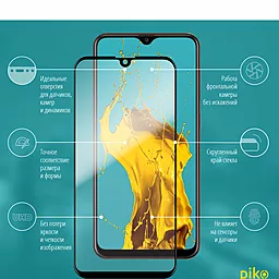 Защитное стекло Piko Full Glue Samsung A505 Galaxy A50 Black (1283126492198) - миниатюра 2