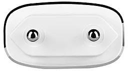 Сетевое зарядное устройство Hoco С12 Charger 2USB + Lightning Cable White - миниатюра 6