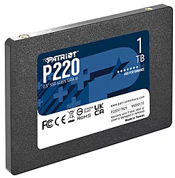 SSD Накопитель Patriot P220 1TB 2.5" SATAIII TLC (P220S1TB25) - миниатюра 3