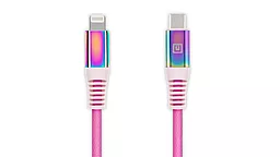 Кабель USB PD REAL-EL USB Type-C - Lightning Cable Rainbow (4743304104710) - миниатюра 6
