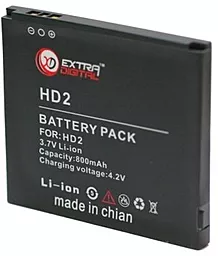 Аккумулятор HTC Touch HD2 T8585 Leo / ВВ81100 / BA S400 / BMH6214 (800 mAh) ExtraDigital - миниатюра 2