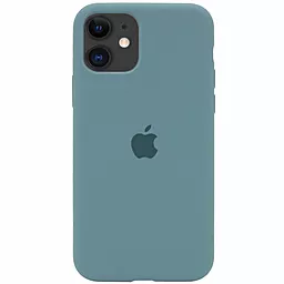 Чехол Silicone Case Full для Apple iPhone 11 Pro Pine Green