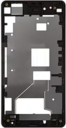 Рамка дисплея Sony Xperia Z1 Compact Mini D5503 Black - миниатюра 2