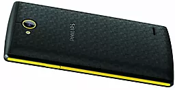 Мобільний телефон Philips S307 Black Yellow - мініатюра 4