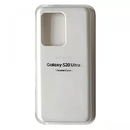 Чехол Epik Silicone Case Full для Samsung Galaxy S20 Ultra G988 White