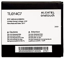 Акумулятор Alcatel One Touch 4024D / TLi014C7 (1450 mAh) 12 міс. гарантії - мініатюра 2