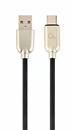 Кабель USB Cablexpert 2M USB Type-C Cable Black (CC-USB2R-AMCM-2M)