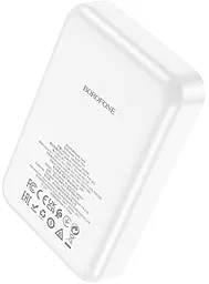 Беспроводной (магнитный) повербанк Borofone BJ25 Plus Reach PD Magsafe 10000 mAh PD20W White - миниатюра 4