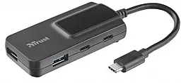 Мультипортовый USB Type-C хаб Trust Oila 2+2 Port USB-С & USB 3.1 (21321)