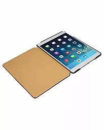 Чехол для планшета JisonCase Microfiber quilted leather case for iPad Air Black [JS-ID5-02H10] - миниатюра 5