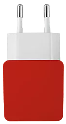 Мережевий зарядний пристрій Trust Urban Revolt Dual Smart Wall Charger (1A/1A) Red - мініатюра 2