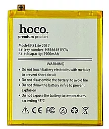 Аккумулятор Huawei P10 Lite / HB366481ECW (2900 mAh) Hoco - миниатюра 2