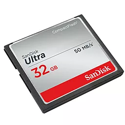 Карта пам'яті SanDisk Compact Flash 32GB Ultra 333X (SDCFHS-032G-G46) - мініатюра 2
