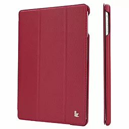 Чохол для планшету JisonCase PU leather case for iPad Air Rose red [JS-ID5-09T34] - мініатюра 3