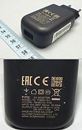 Сетевое зарядное устройство HTC PC T3000-EU Qualcomm CH 3.0 + Micro USB Cable Black - миниатюра 3