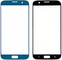 Корпусное стекло дисплея Samsung Galaxy S7 Edge G935F (original) Blue