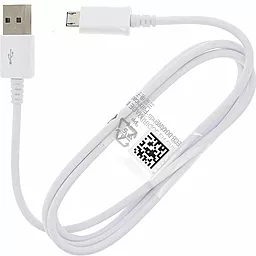 Кабель USB Samsung micro USB Cable for Galaxy S4 I9500 White (ECC-1DU4BWE/HC ) - миниатюра 3
