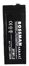 Акумуляторна батарея Bossman Profi 4V 1.2Ah (2FM1.2)