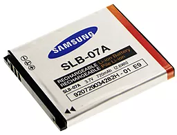 Аккумулятор для фотоаппарата Samsung SLB-07A (720 mAh) - миниатюра 6