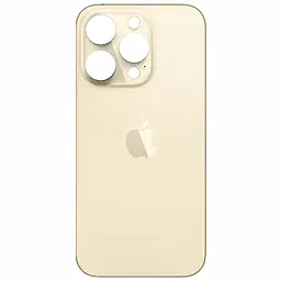 Задняя крышка корпуса Apple iPhone 14 Pro (small hole) Gold