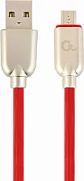 Кабель USB Cablexpert 2M micro USB Cable Red (CC-USB2R-AMmBM-2M-R)