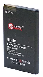 Усиленный аккумулятор Nokia BL-5C / BMN6274 (1100 mAh) ExtraDigital - миниатюра 2