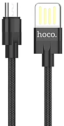 Кабель USB Hoco U55 Outstanding micro USB Cable Black