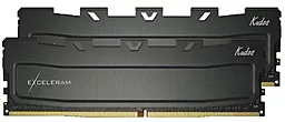 Оперативная память Exceleram Kudos DDR4 64GB (2x32GB) 3000 MHz (EKBLACK4643016CD) Black