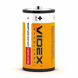 Батарейка Videx С (R14) 2шт - мініатюра 2