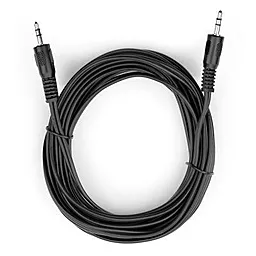 Аудио кабель Vinga AUX mini Jack 3.5mm M/M Cable 5 м black (VCPDCJ35MM5BK) - миниатюра 2