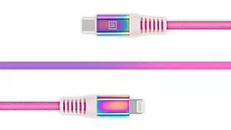 Кабель USB PD REAL-EL USB Type-C - Lightning Cable Rainbow (4743304104710) - миниатюра 5
