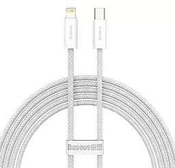 Кабель USB PD Baseus Dynamic 20W 2M USB Type-C - Lightning Cable White (CALD000102) - миниатюра 2