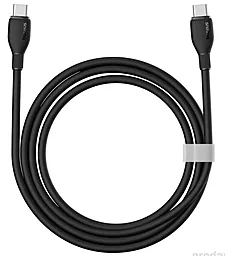 Кабель USB PD Baseus Pudding Series 100w 5a 2m USB Type-C - Type-C cable black (P10355702111-01) - миниатюра 3