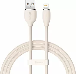 Кабель USB Baseus Jelly Liquid Silica Gel Fast Charging Data 2.4A 2M Lightning Cable  Pink (CAGD000104)