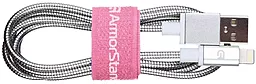 Органайзер для кабеля ArmorStandart Sticky Tape Single Light Pink (ARM57556) - миниатюра 2