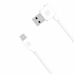 Кабель USB WK Junzi Lightning Cable White (WKC-006-WH) - миниатюра 2