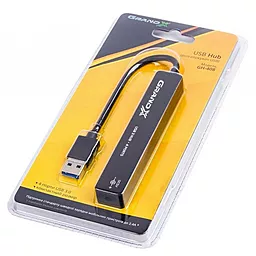 USB хаб Grand-X Travel (GH-408) - миниатюра 3