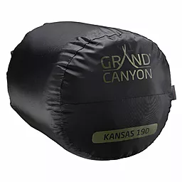 Спальный мешок Grand Canyon Kansas 190 0°C Capulet Olive Left (340019) - миниатюра 7