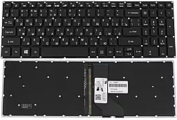 Клавиатура для ноутбука Acer Aspire E5-523 E5-553 E5-573 Aspire 3 A315-21 A315-31 A315-53 Travelmate P259-G2-M с подсветкой клавиш без рамки Original Black