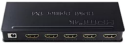 Видео сплиттер PowerPlant HDMI М-М 1x4 V1.4 4K (HDSP4-M/CA911509) - миниатюра 2