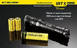Ліхтарик Nitecore SRT5 Detective (6-1080b) - мініатюра 13