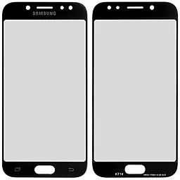 Корпусное стекло дисплея Samsung Galaxy J5 J530F 2017 (с OCA пленкой) (original) Black